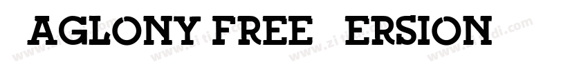 Maglony free Version字体转换
